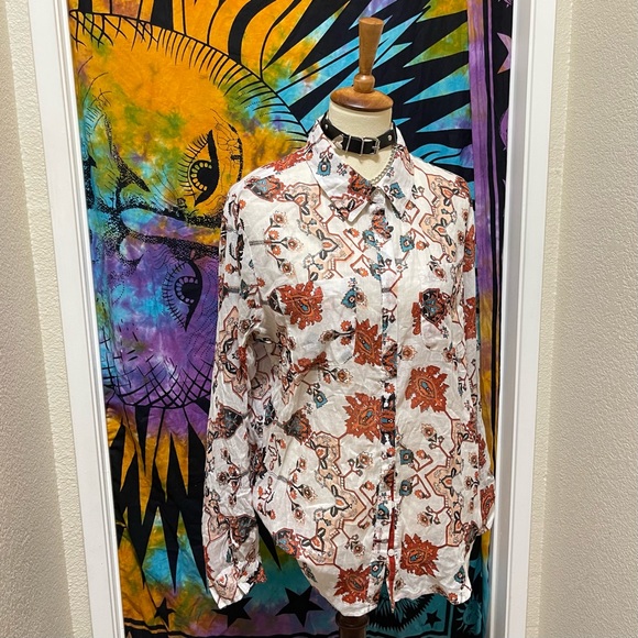 π Lovely boho button shirt - Picture 6 of 10